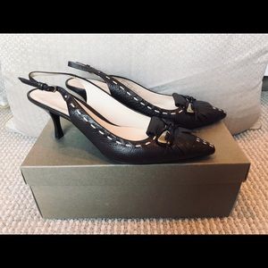 NIB Cole Hahn Jessika Sling Kitten Heels